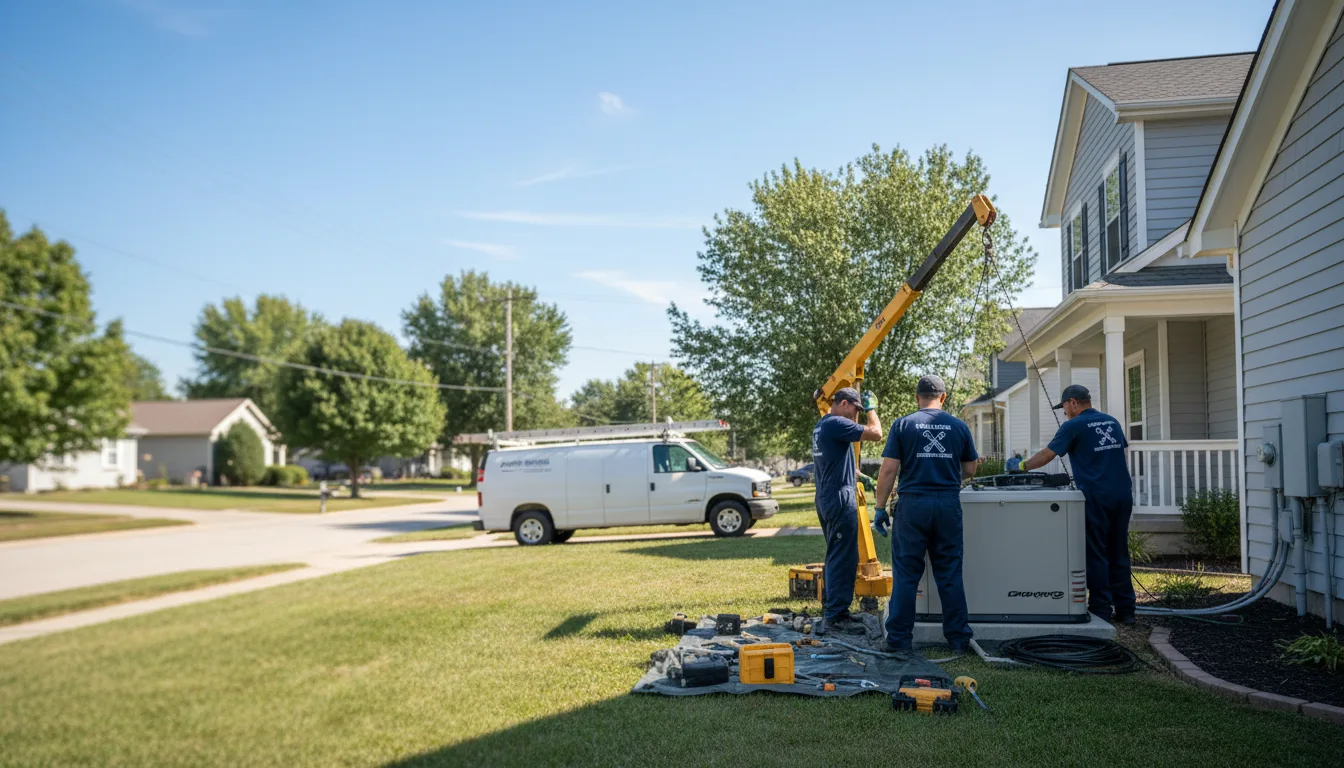 Generator Installation in Louise, TX near me